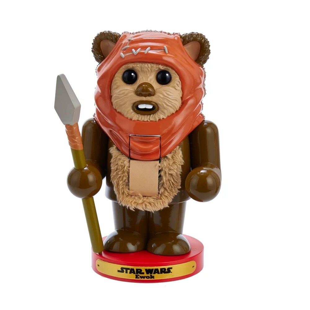 KSA 22&#x22; Brown and Orange Star Wars Ewok Christmas Nutcracker
