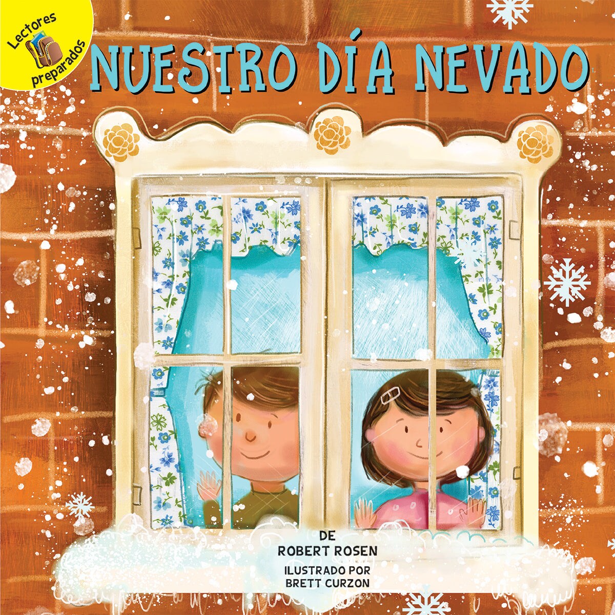 Rourke Educational Media Nuestro d&#xED;a nevado (Our Snowy Day) Spanish Children&#x27;s Book, Guided Reading Level F