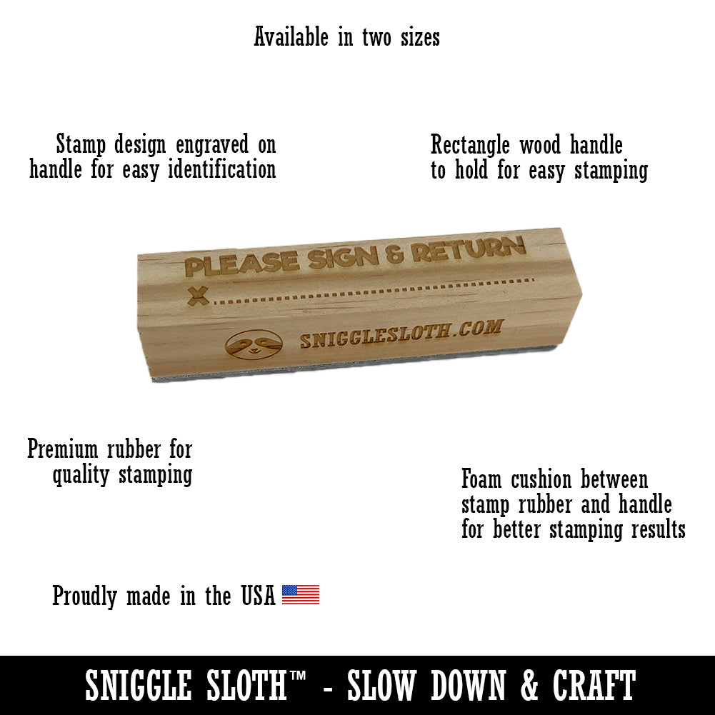 Please Recycle Return Clean Carton Refills Rectangle Rubber Stamp for Stamping Crafting
