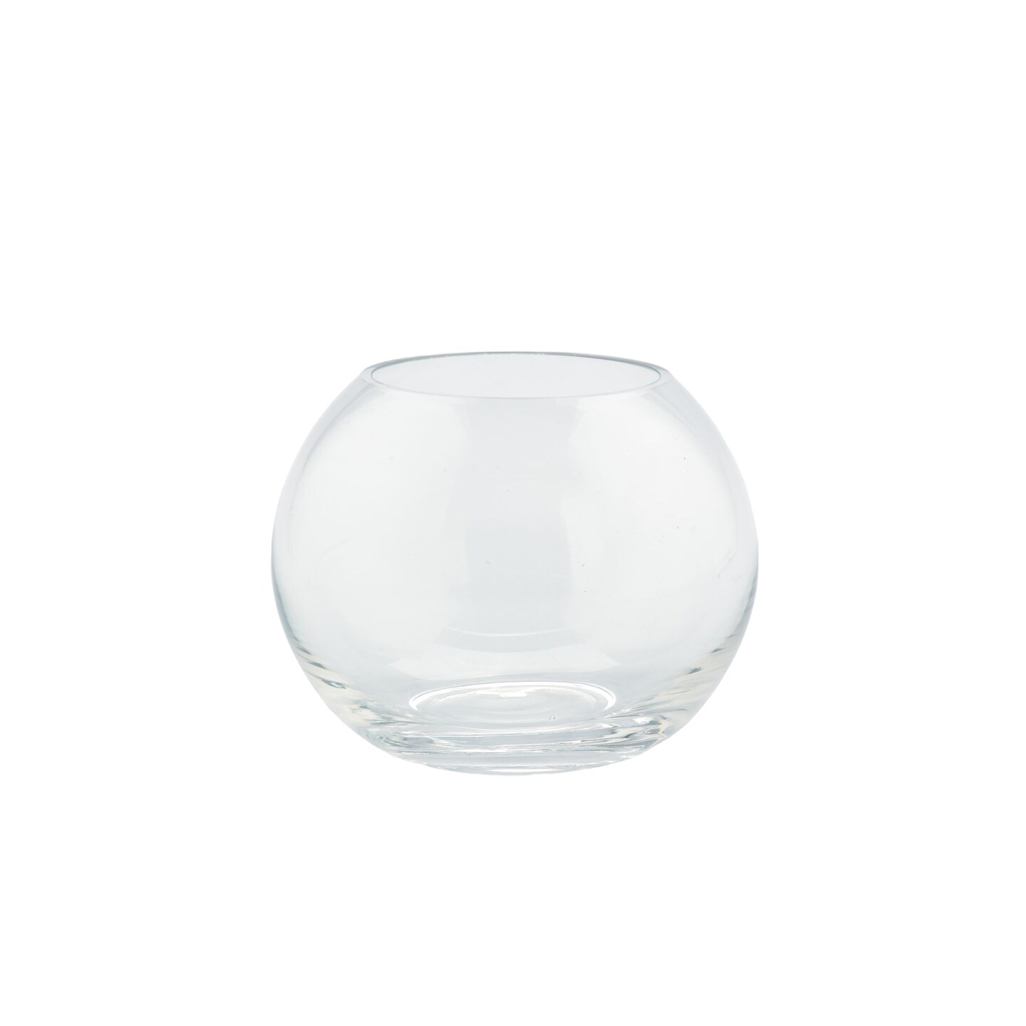 CC Home Furnishings 6" Clear Glass Bubble Bowl Floating Tealight Candle Holder