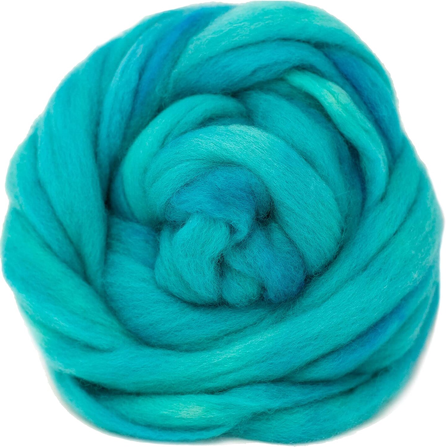 Hand Dyed BFL Wool Roving: Gorgeous tonal colorways for easy needle felting, hand spinning or weaving. Choose 1oz or 4oz