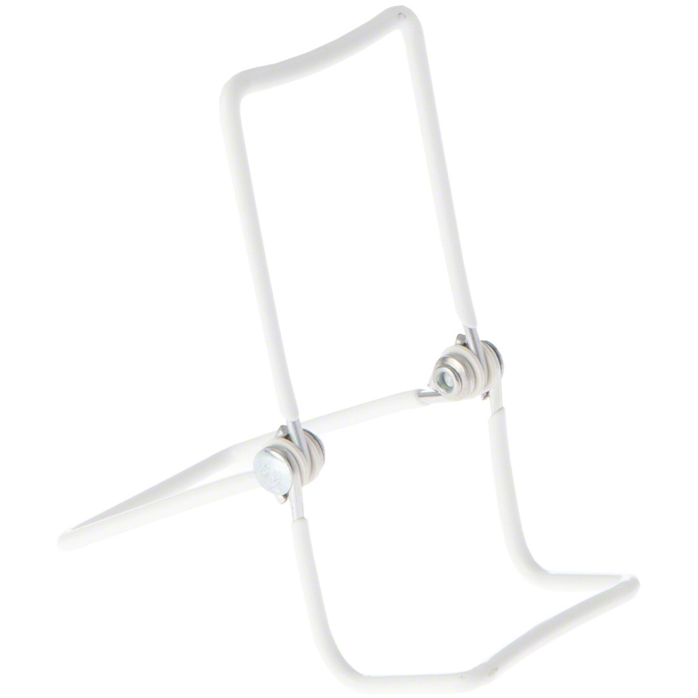 Gibson Holders 3C Adjustable White Wire Display Easel, 2.5&#x22; W x 4.75&#x22; H