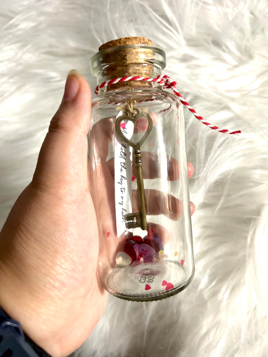 Cute Girlfriend and Boyfriend Gifts Message in a Bottle Love Gift Mini  Bottle | eBay