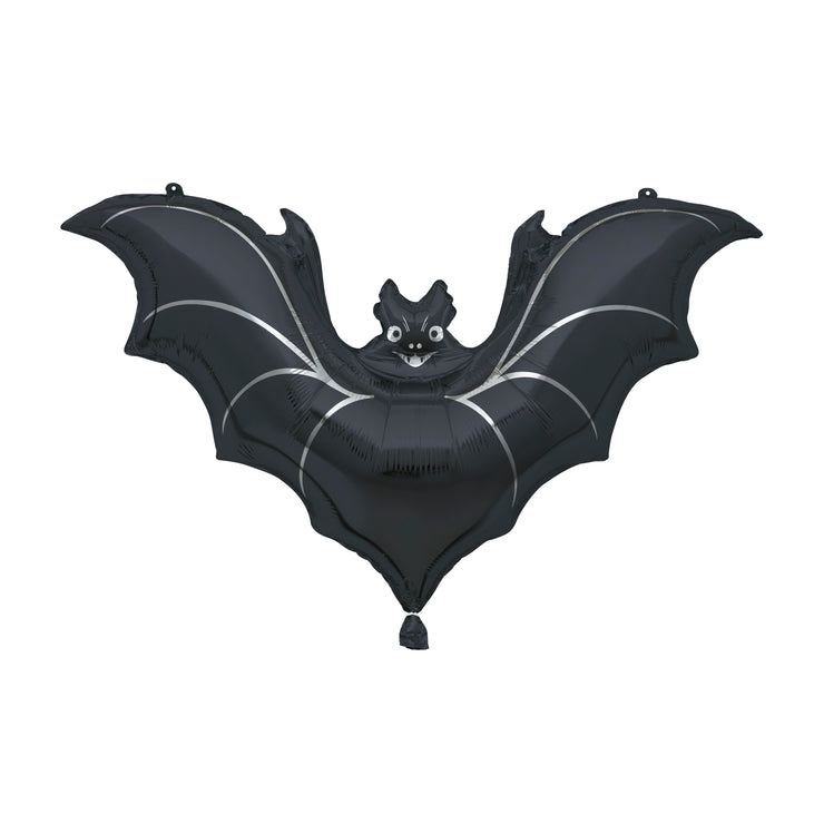 Black Bat Giant Shaped 32&#x22; Foil Balloon, 1ct