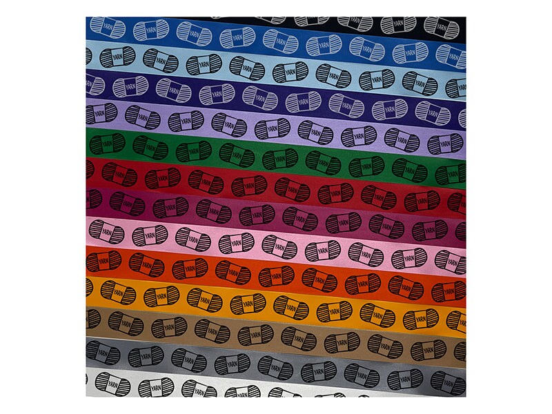 Yarn Knitting Crochet Skein Doodle Satin Ribbon for Bows Gift Wrapping DIY Craft Projects - 1&#x22; - 3 Yards