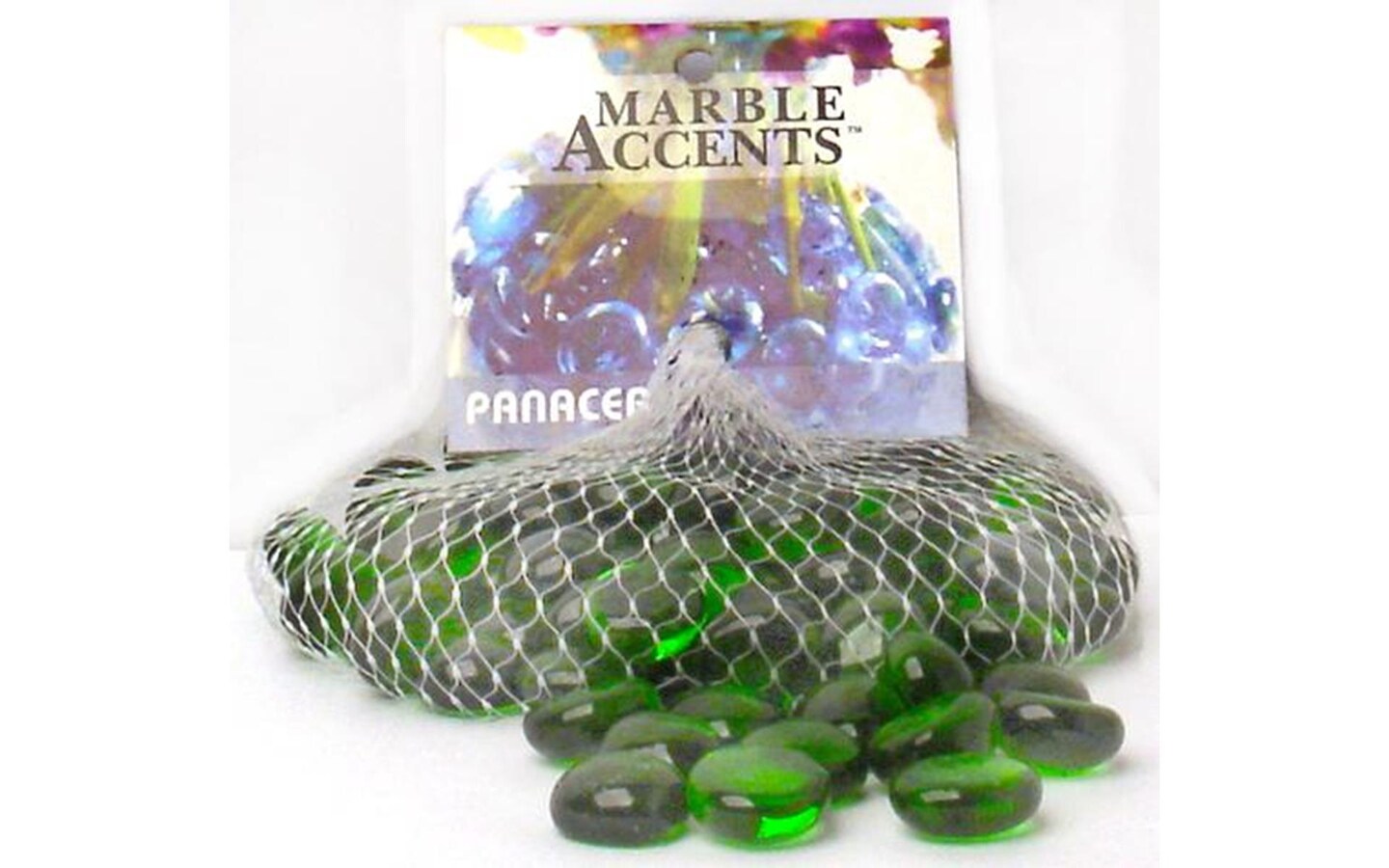 Panacea Decorative Glass Gems 12oz Forest Green