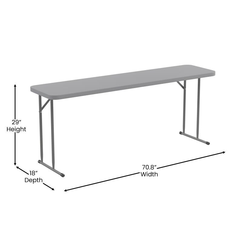 Flash Furniture Folding Training Table - Thumbnail 4