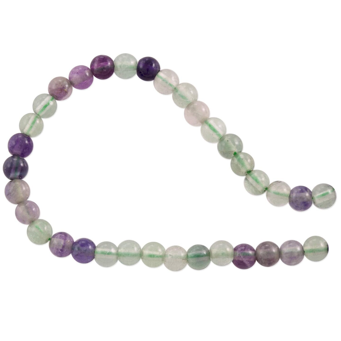 Fluorite Round Beads 4mm (16&#x22; Strand)