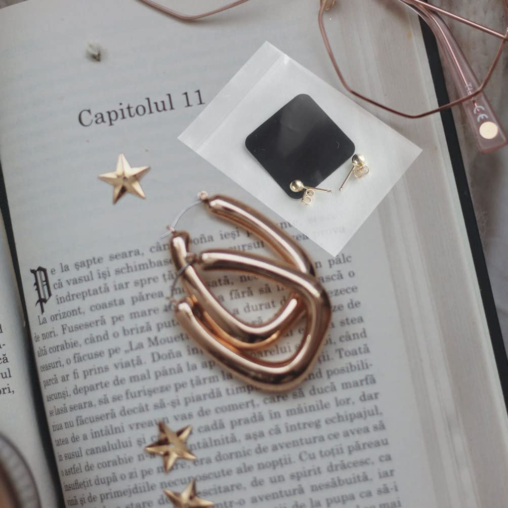 Beavorty Labret Jewelry Tarnish Prevention Strips Anti Tarnish Tabs Strips for Jewelry Storage 100pcs Paper Tabs Jewelry Tarnish Protector Black Gold Anti Tarnish Strip Black Jewelry