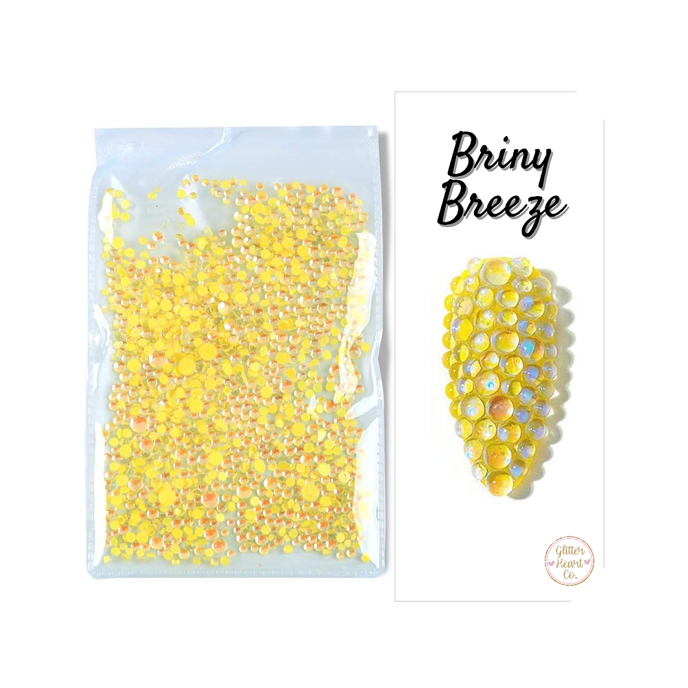 Glass Mermaid Tear Rhinestones - Briny Breeze by Glitter Heart Co.&#x2122;