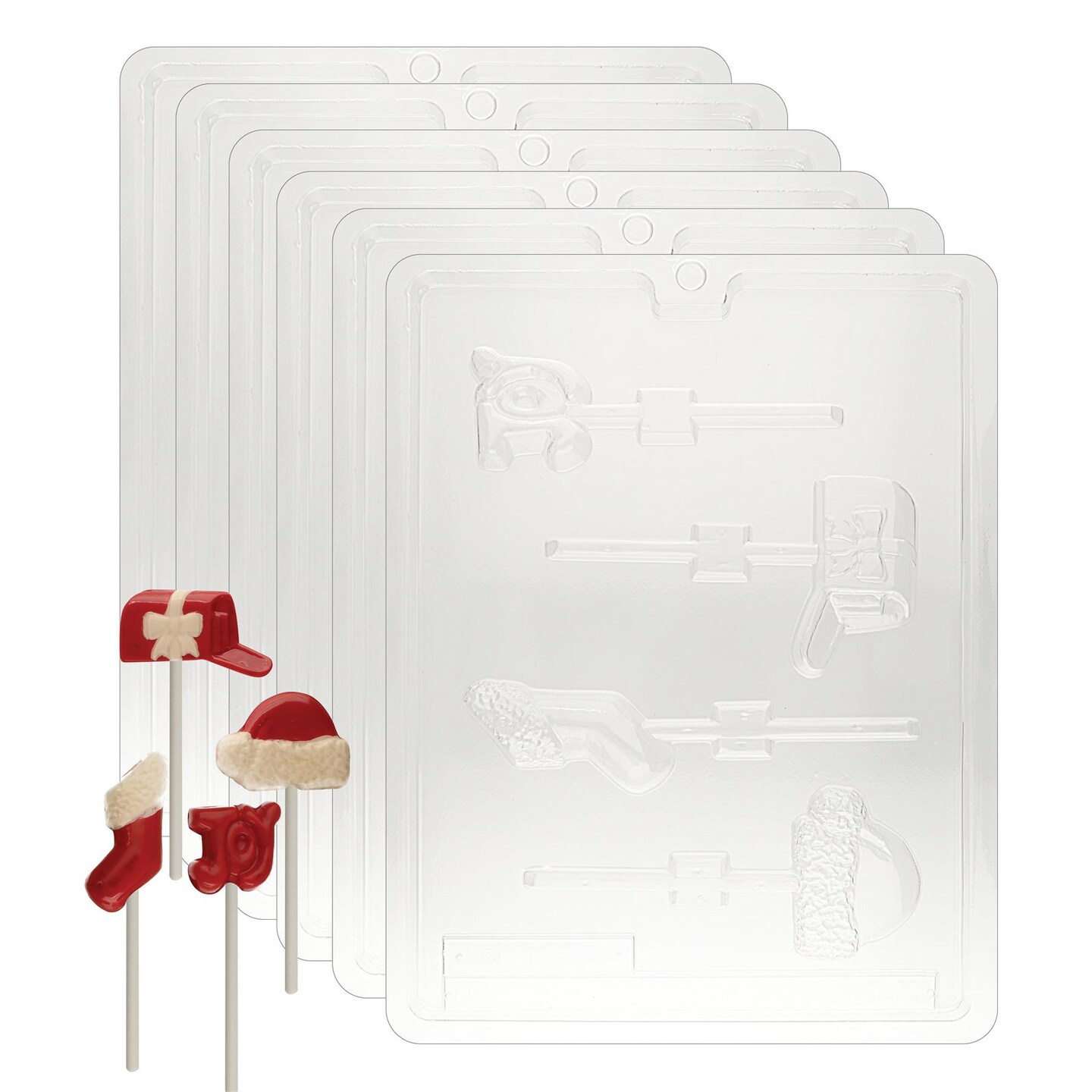 Chocolate Mold Asst Christmas Lollies