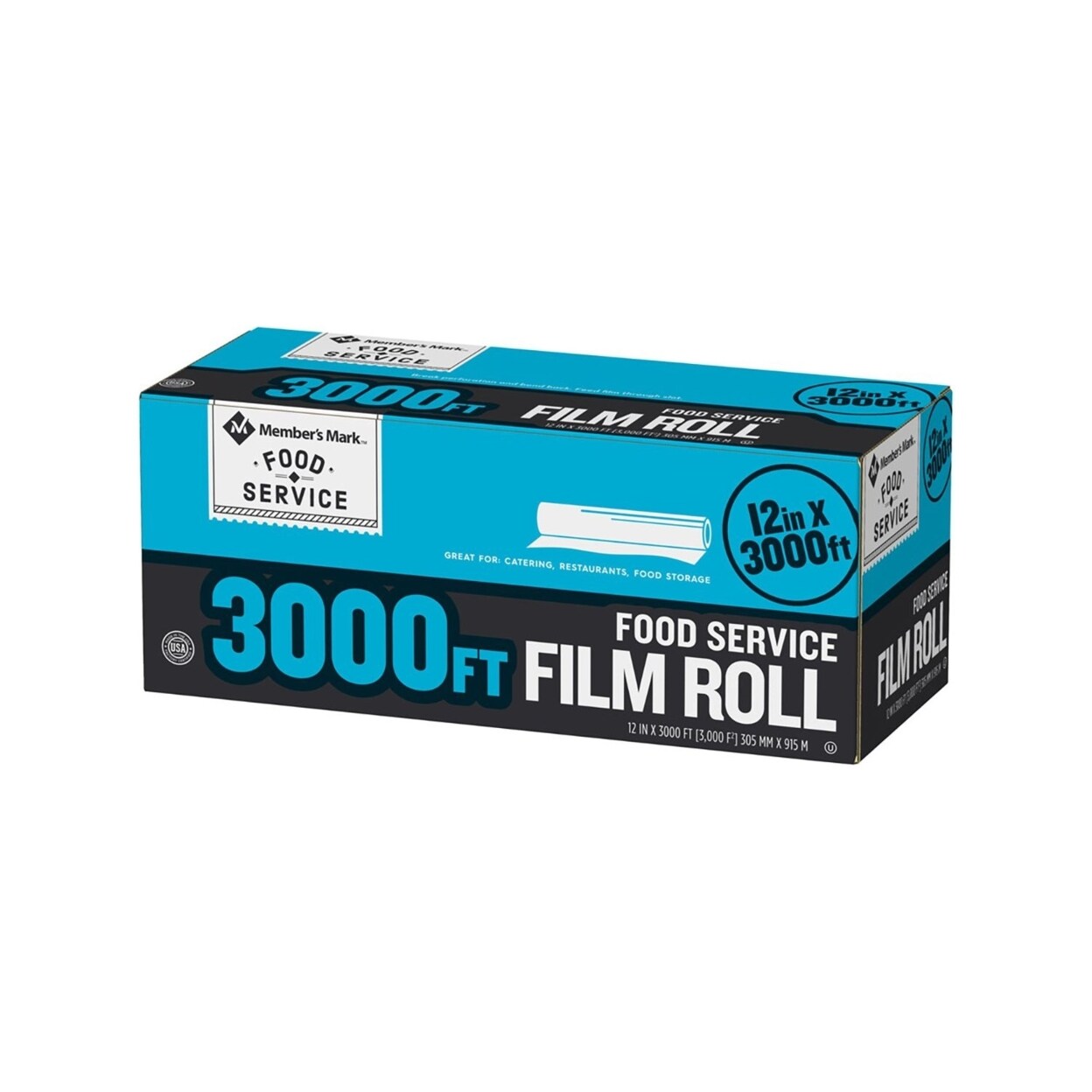 Members Mark Foodservice Film (12&#x22; X 3,000)