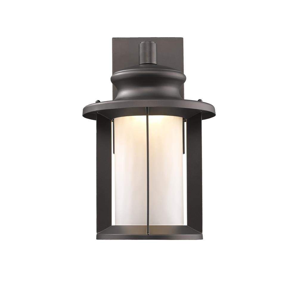 CHLOE Lighting   OWEN Transitional LED Rubbed Bronze Outdoor Wall Sconce 14&#x22; Tall