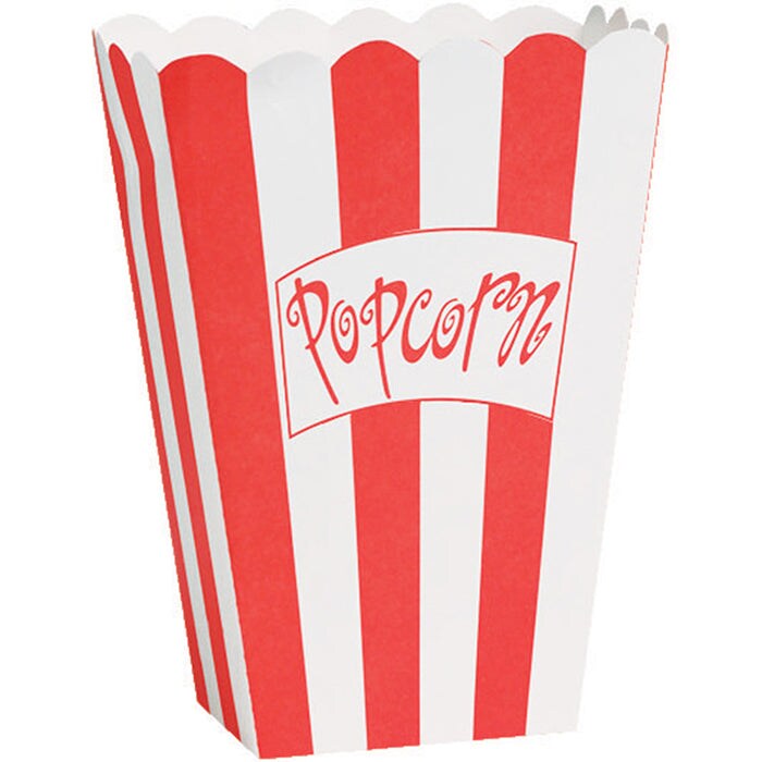 Hollywood Lights Popcorn Box, 8 ct