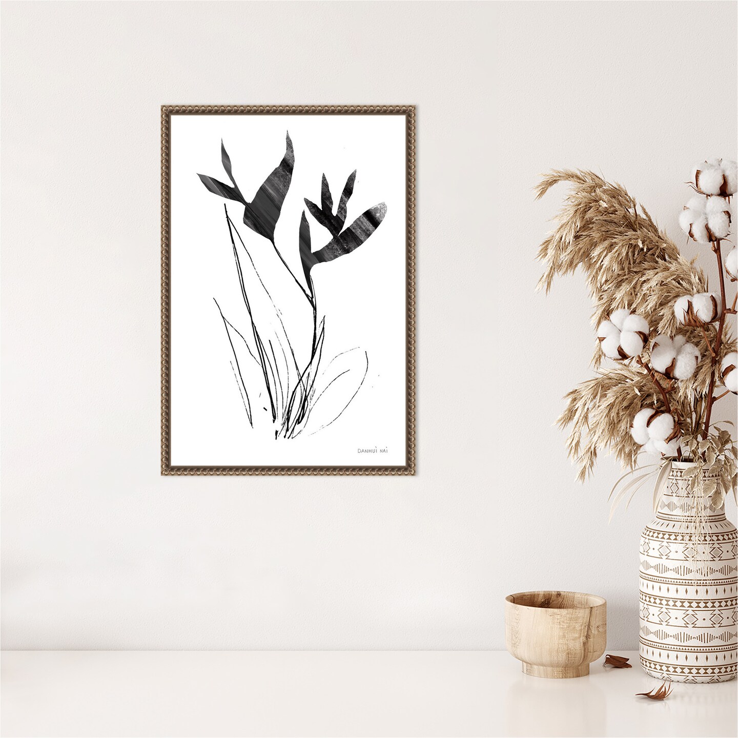 Paradise I by Danhui Nai Framed Canvas Wall Art