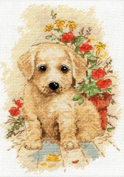 My Puppy 998 Counted Cross Stitch Kit