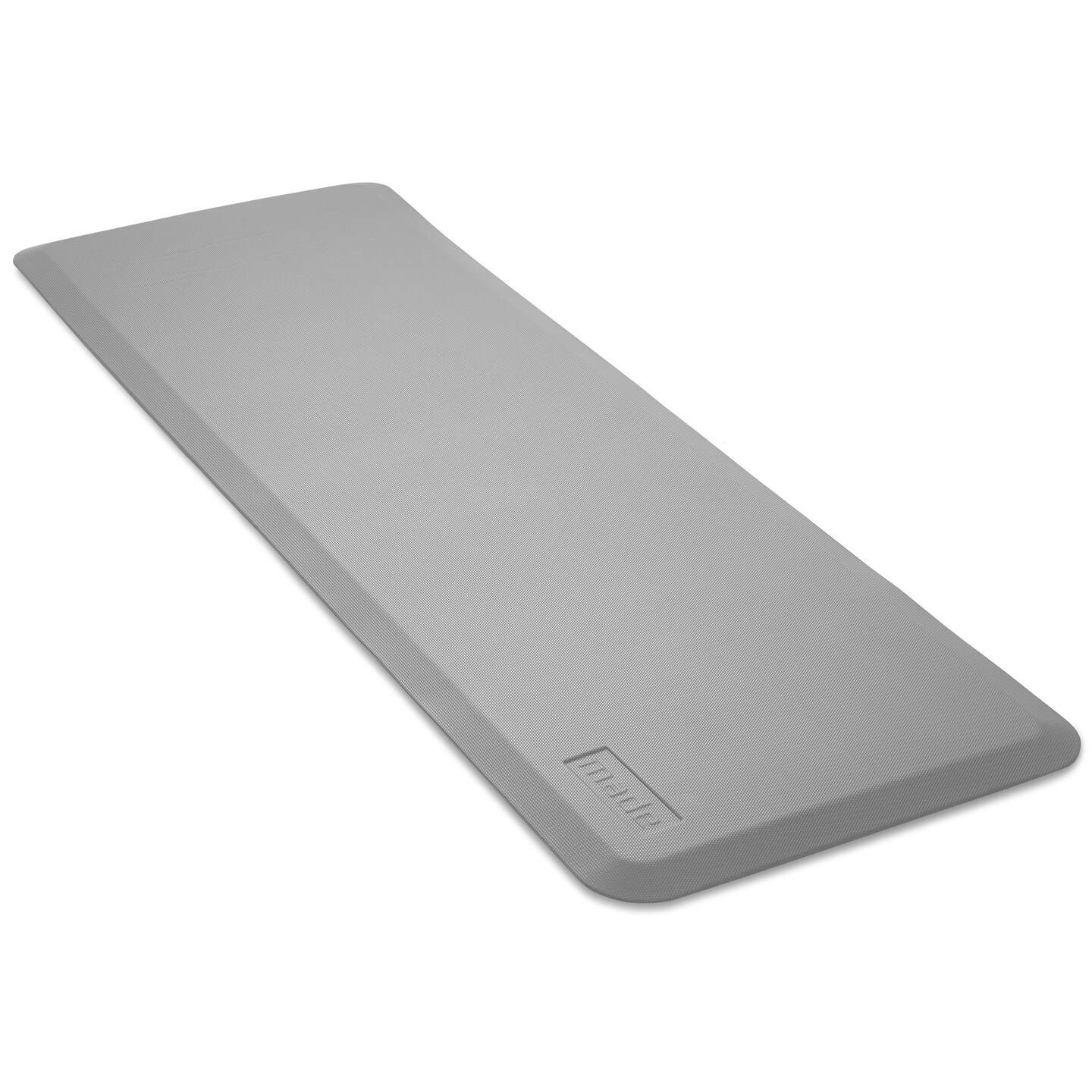 Made Medical 73&#x22; x 24&#x22; Bedside Non-Slip Fall Mat for Elderly - Fall Prevention Anti-Skid Pad with Beveled Edge Anti-Fatigue Floor Mat, Gray