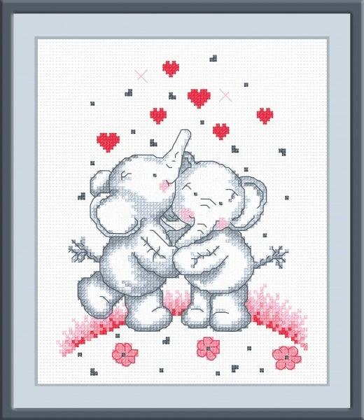 Elephants 479 Counted Cross Stitch Kit