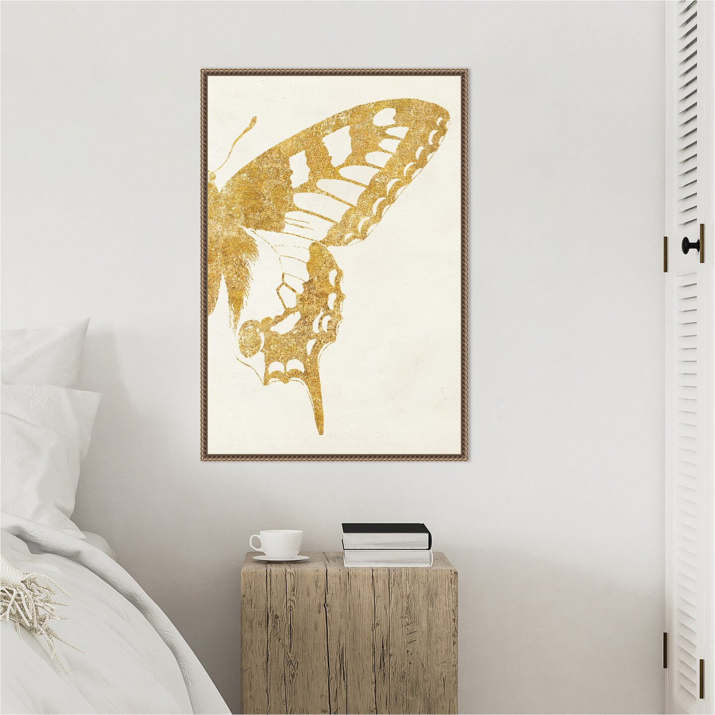 Butterfly Wings II by Wild Apple Portfolio Framed Canvas Wall Art