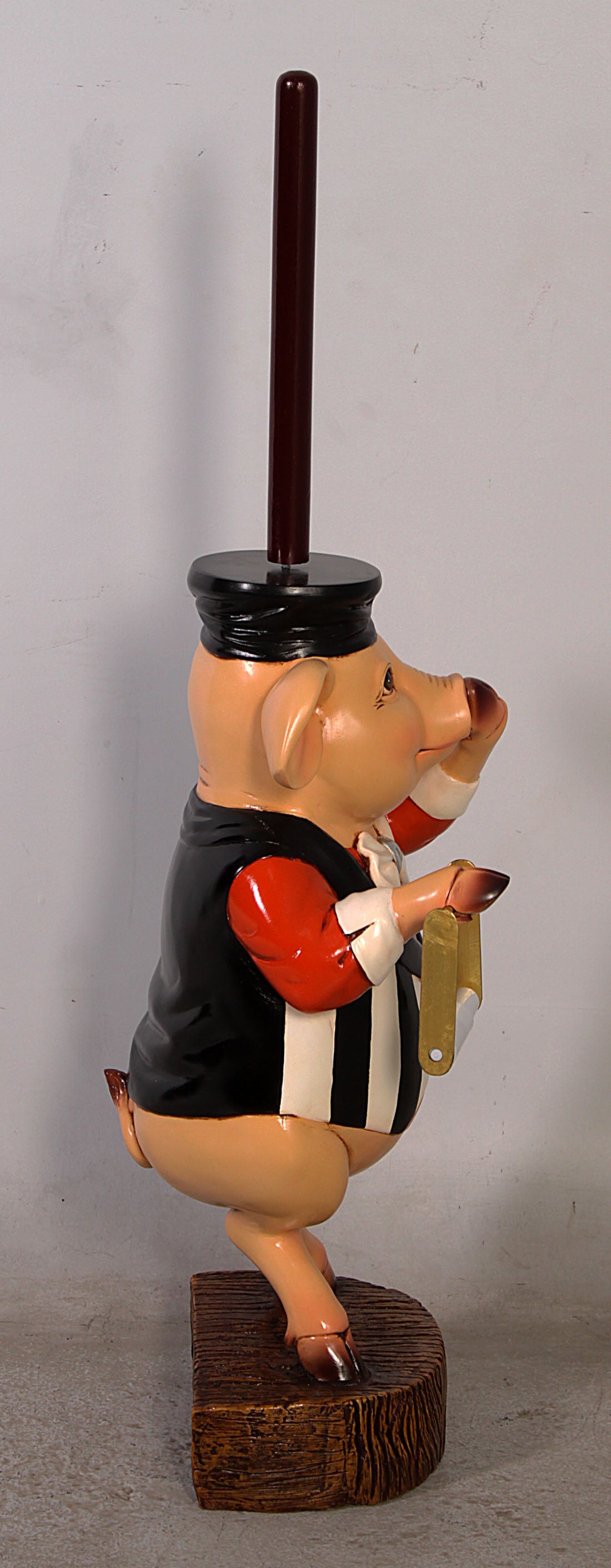 Pig Toilet Paper Holder Statue