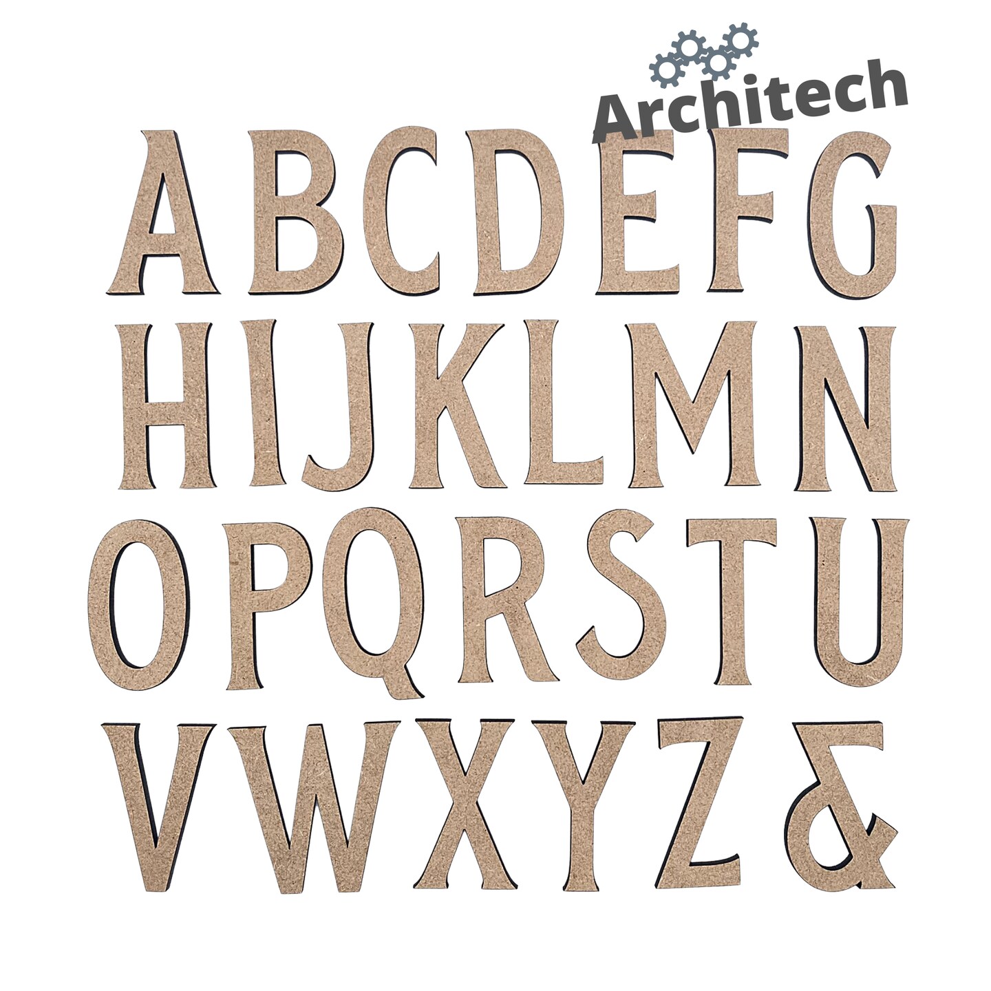 Small Architech Font | Block Style Letters | Cute Letters | Wood Crafts ...