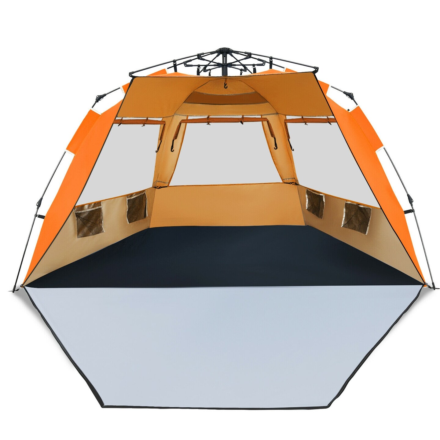 Pop Up Beach Tent 3-4 Person UV50+ Sunshade Waterproof Lightweight