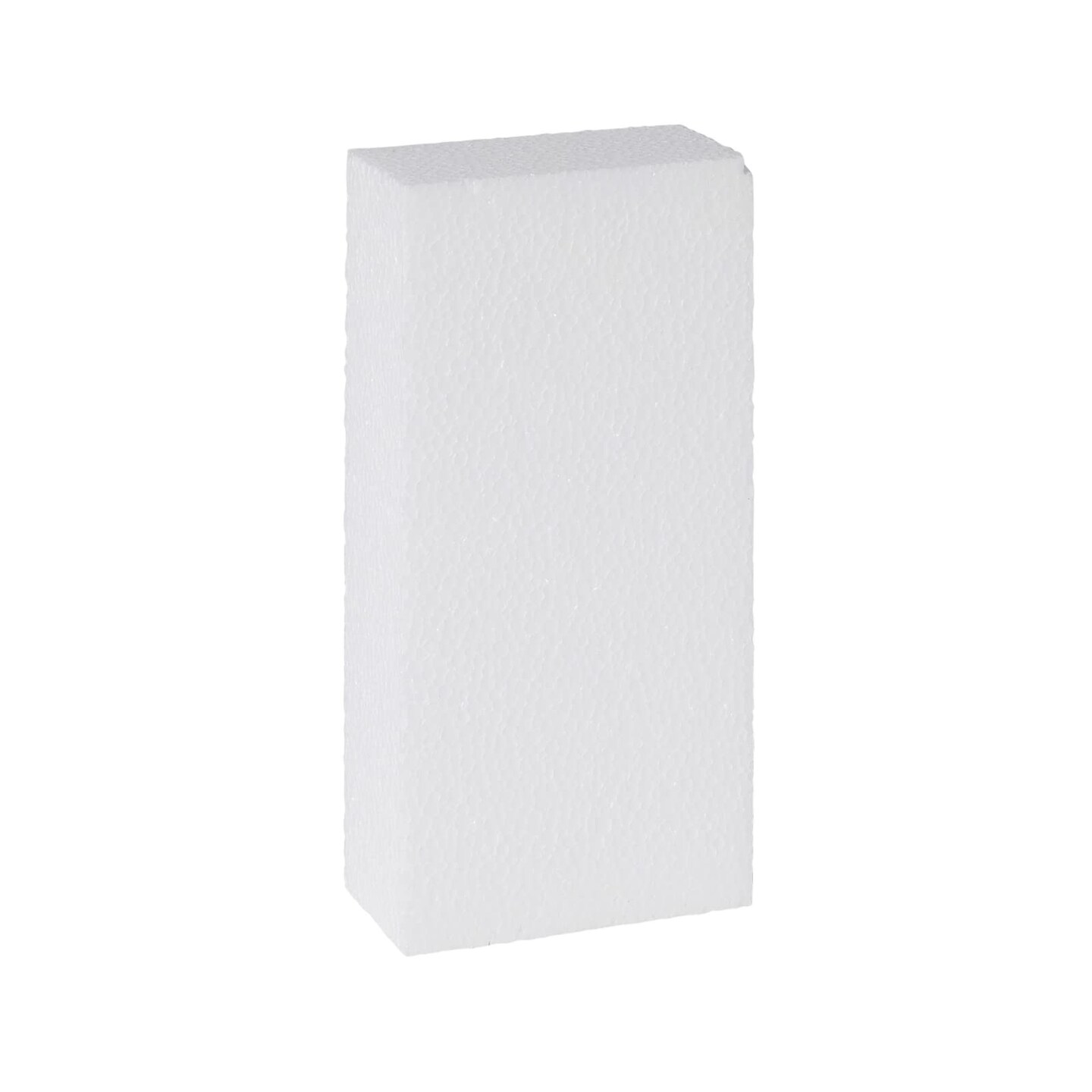 6 Pieces Foam Blocks for Crafts - Polystyrene Brick Rectangles for Art Sculpting, Flower Arrangements, DIY, Packing (8 x 4 x 2 in)