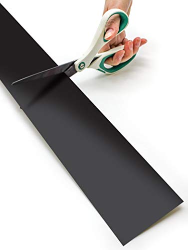 Black Straight Rolled Border Trim - 50ft - Decorate Bulletin Boards, Walls, Desks, Windows, Doors, Lockers, Schools, Classrooms, Homeschool & Offices