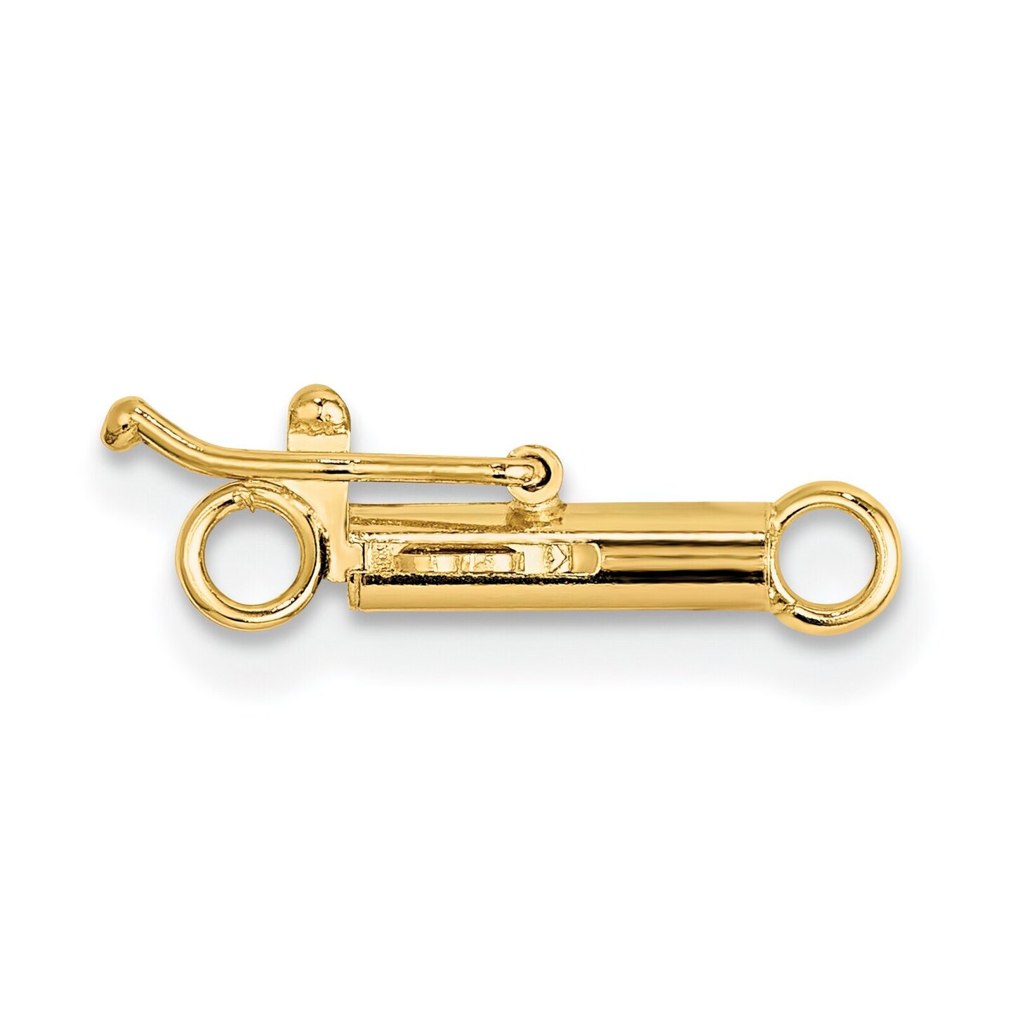 14K Gold Barrel Clasp 8.3mm