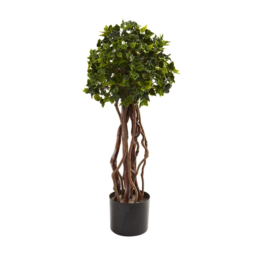 Nearly Natural   2.5 English Ivy Topiary UV Resistant