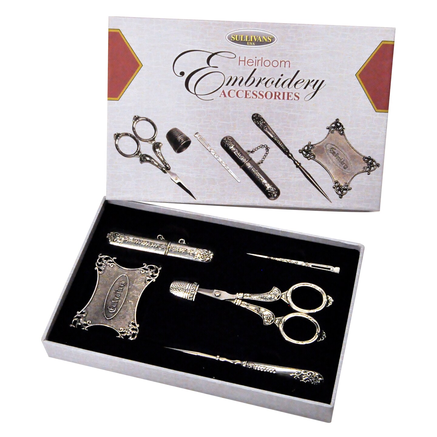 Heirloom Embroidery Accessories 6-piece Display