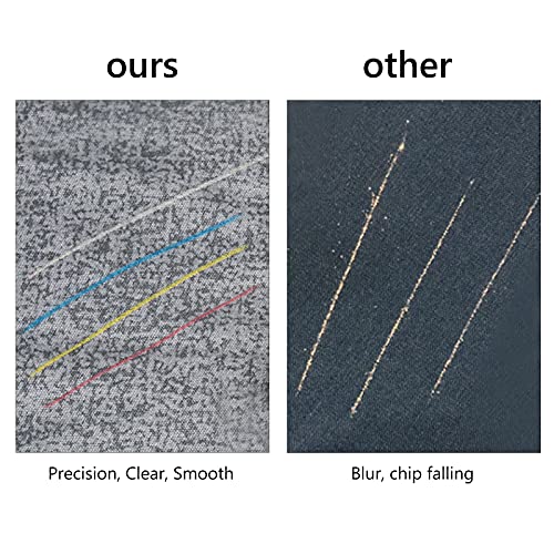 10PCS Tailors Chalk,Sewing Fabric Chalk and Fabric Markers for Quilting, Tailor’s Chalk,4PCS Heat Erasable Fabric Marking Pens with 4 Refills,3 PCS Sewing Fabric Pencils