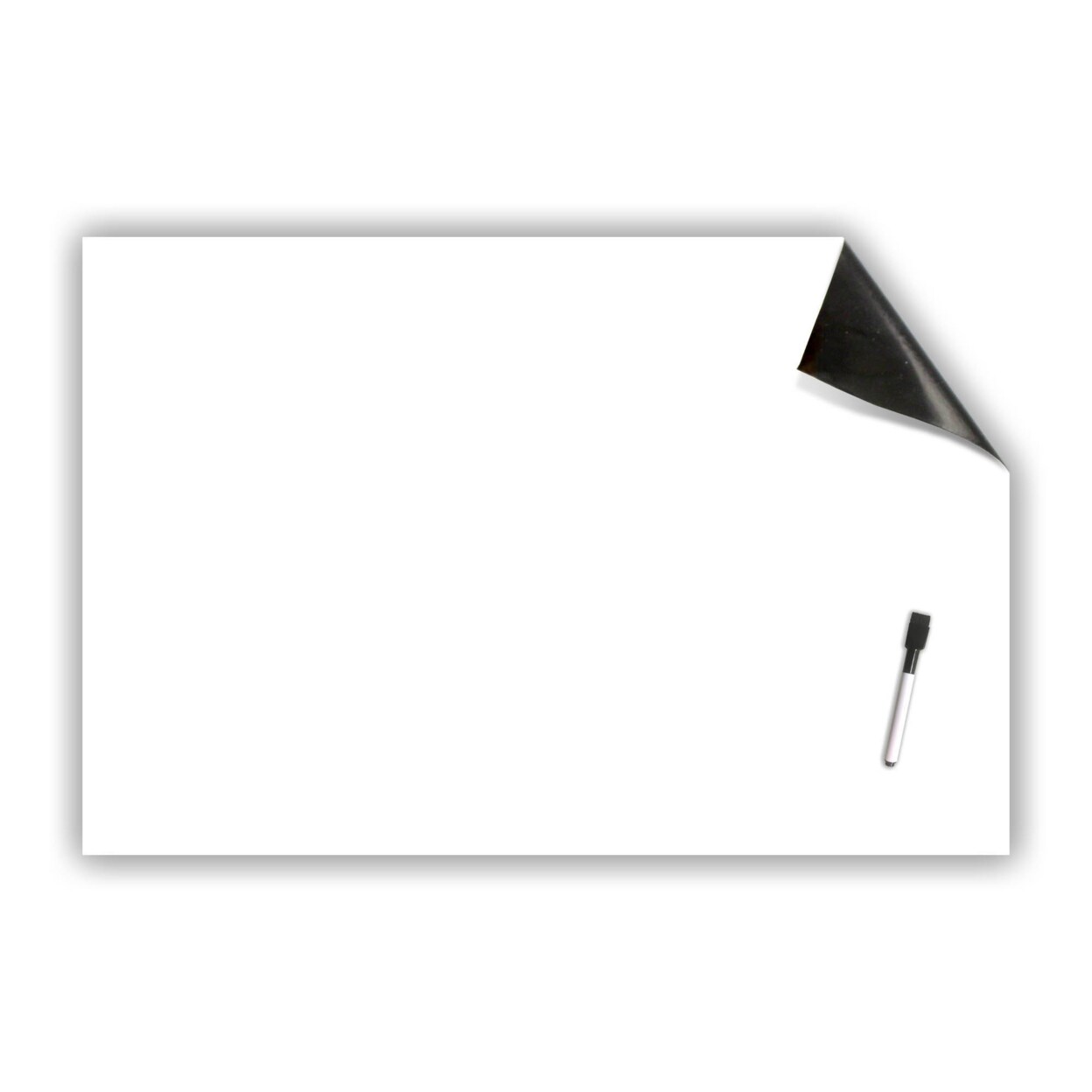 36 in. x 24 in. Dry-Erase Whiteboard Wall Decal