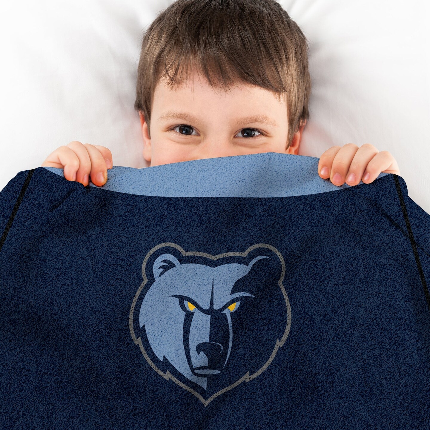 Sleep Squad Memphis Grizzlies Ja Morant 60” x 80” Raschel Plush Jersey Basketball Blanket