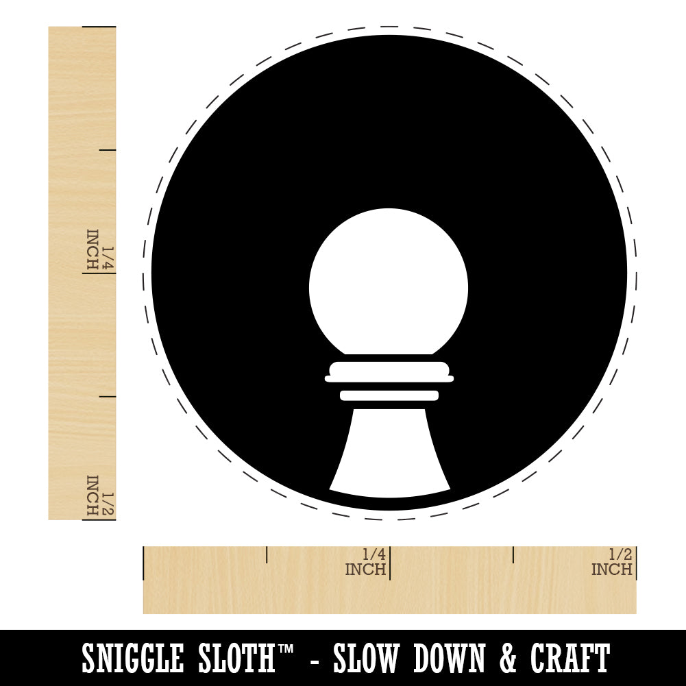 Chess Piece White Pawn Rubber Stamp for Stamping Crafting Planners