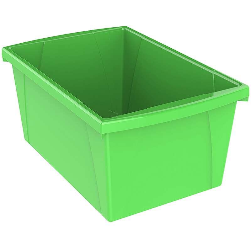 Medium Classroom Storage Bin, Green | Michaels