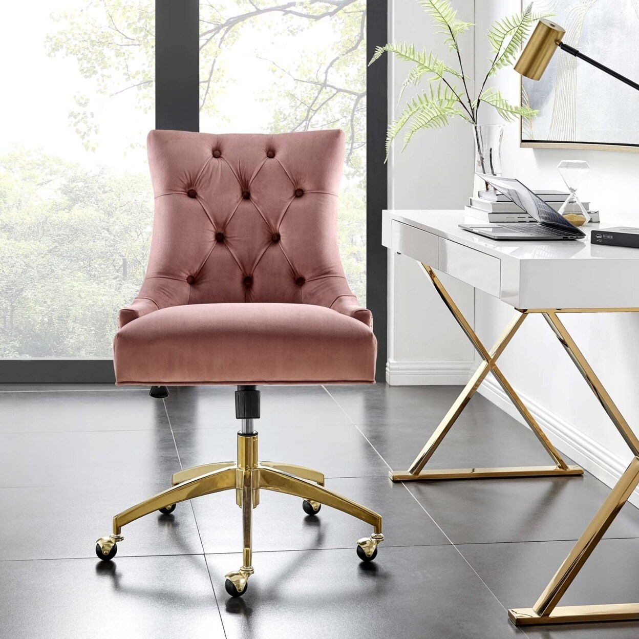 Modway Regent Tufted Performance Velvet Office Chair-EEI-4571
