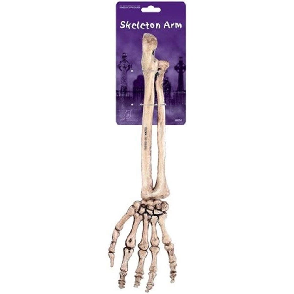 Erwin Distribution Plastic Skeleton Arm Decoration Outdoor  14.5&#x22; Spooky Horror