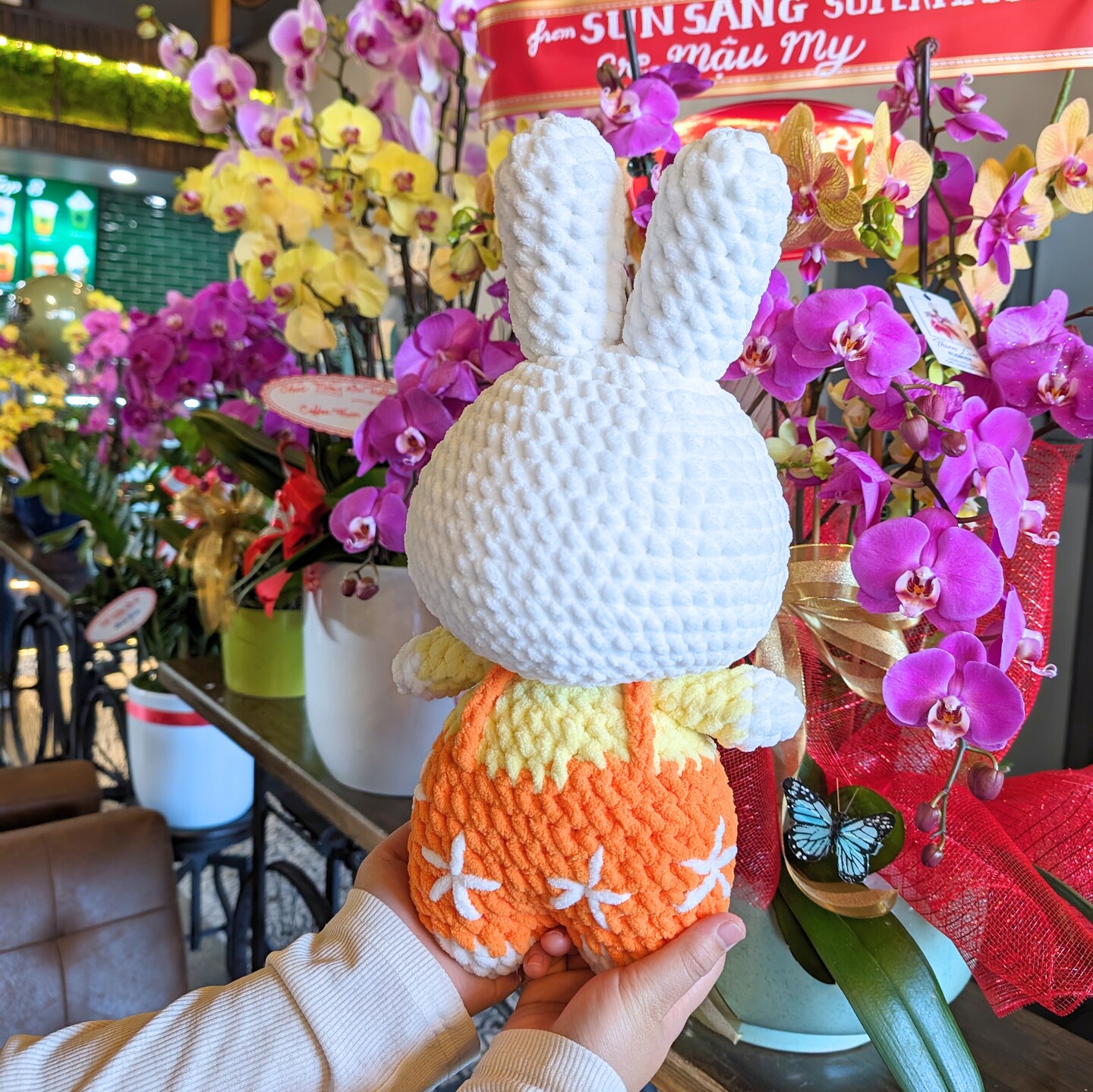 Miffy Customizable Crocheted Plushie, Little Rabbit, Stuffed