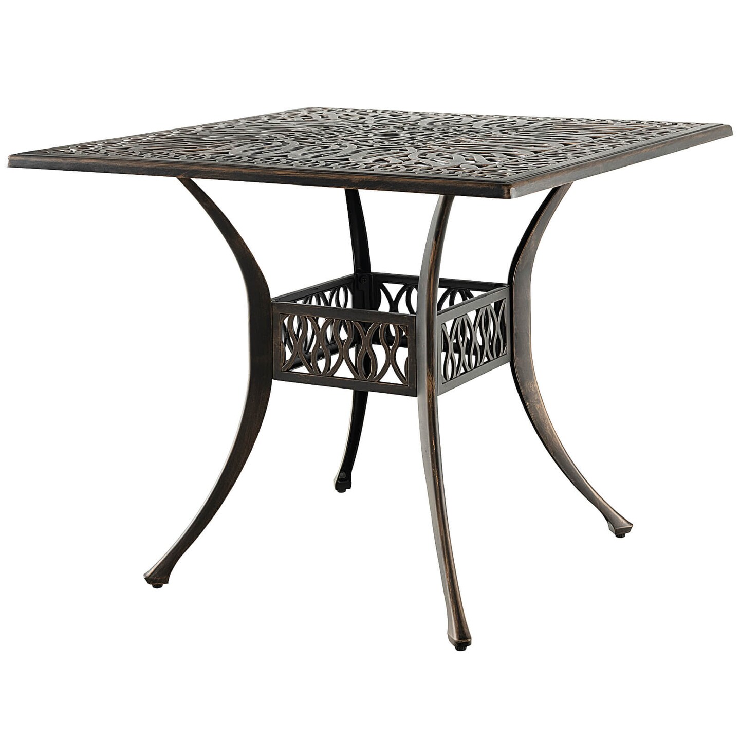36 inch patio table umbrella Audio-Visual Direct Tempered Glass Top with Rounded Edge (36" with 1 5/8" Center Hole) Includes Free Hole Ring and Cup Set : Patio, Lawn & Garden Instantly up your commercial or residential outdoor dining or lounge spaces with the upmarket look of this 36 square all Declan Commercial Indoor/Outdoor Dining Table