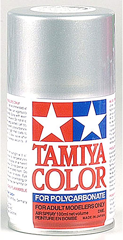Tamiya   TAMIYA 86041 41 Paint Spray, Bright Silver For Polycarbinate