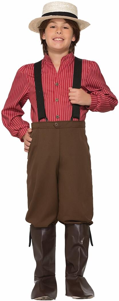 Pioneer Boy Costume Child