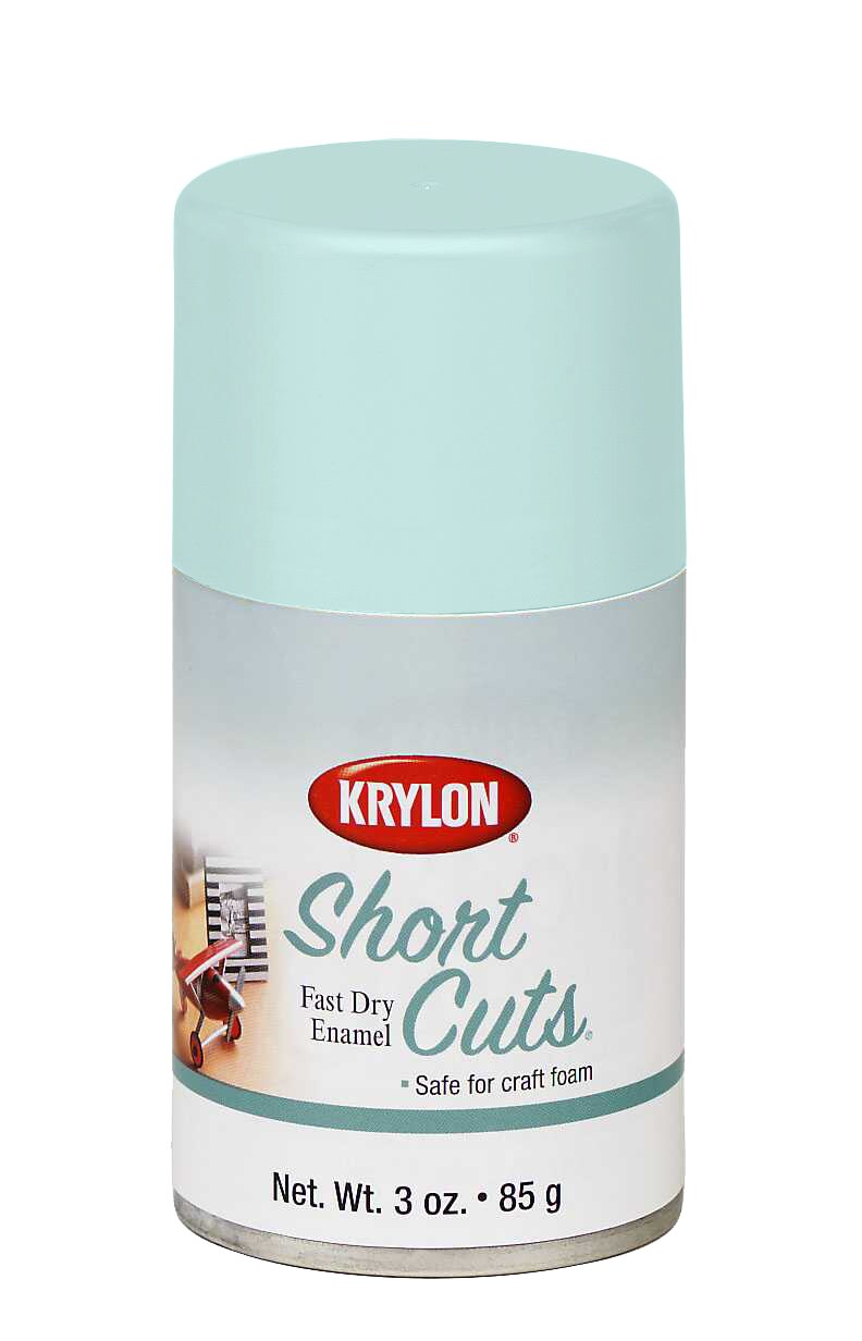 Krylon Short Cuts Spray Paint, 3 oz., Rain Drop