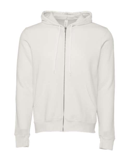 BELLA + CANVAS® Unisex Lightweight Sponge Fleece Zip-Up Hoodie