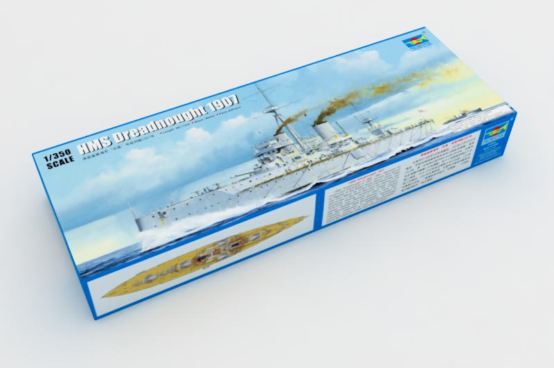 Trumpeter  1/350 HMS DREADNOUGHT 19071/350 Plastic Model