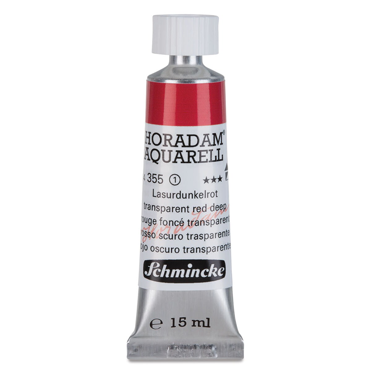 Schmincke Horadam Aquarell Watercolor - Transparent Red Deep, 15 ml tube