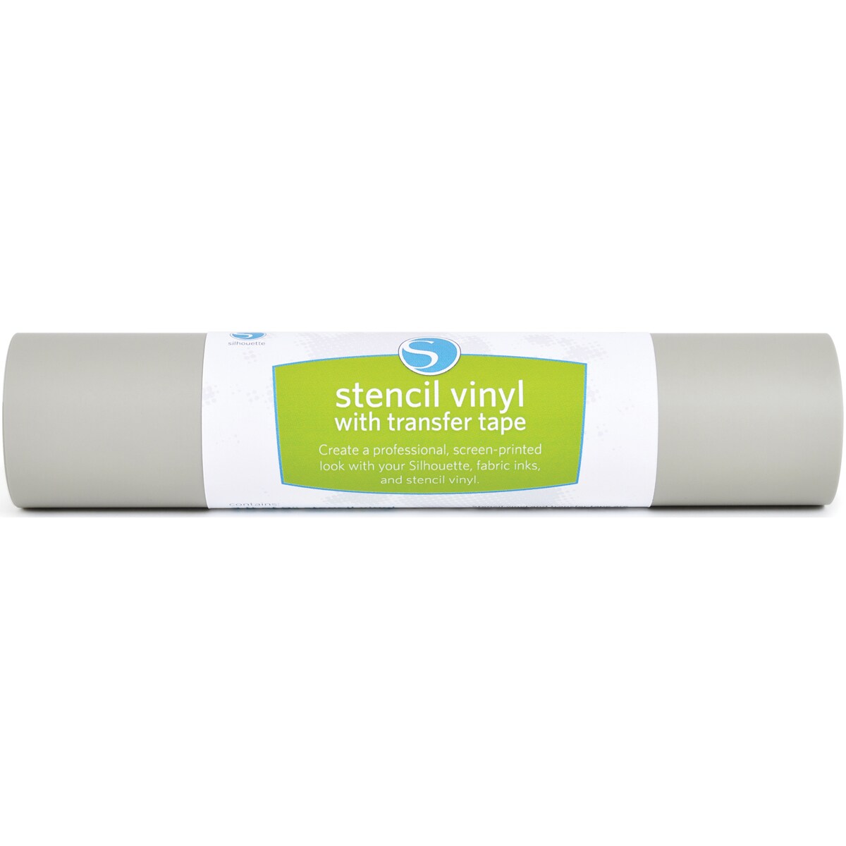 Silhouette Stencil Vinyl W/Transfer Tape-9&#x22;X3&#x27;