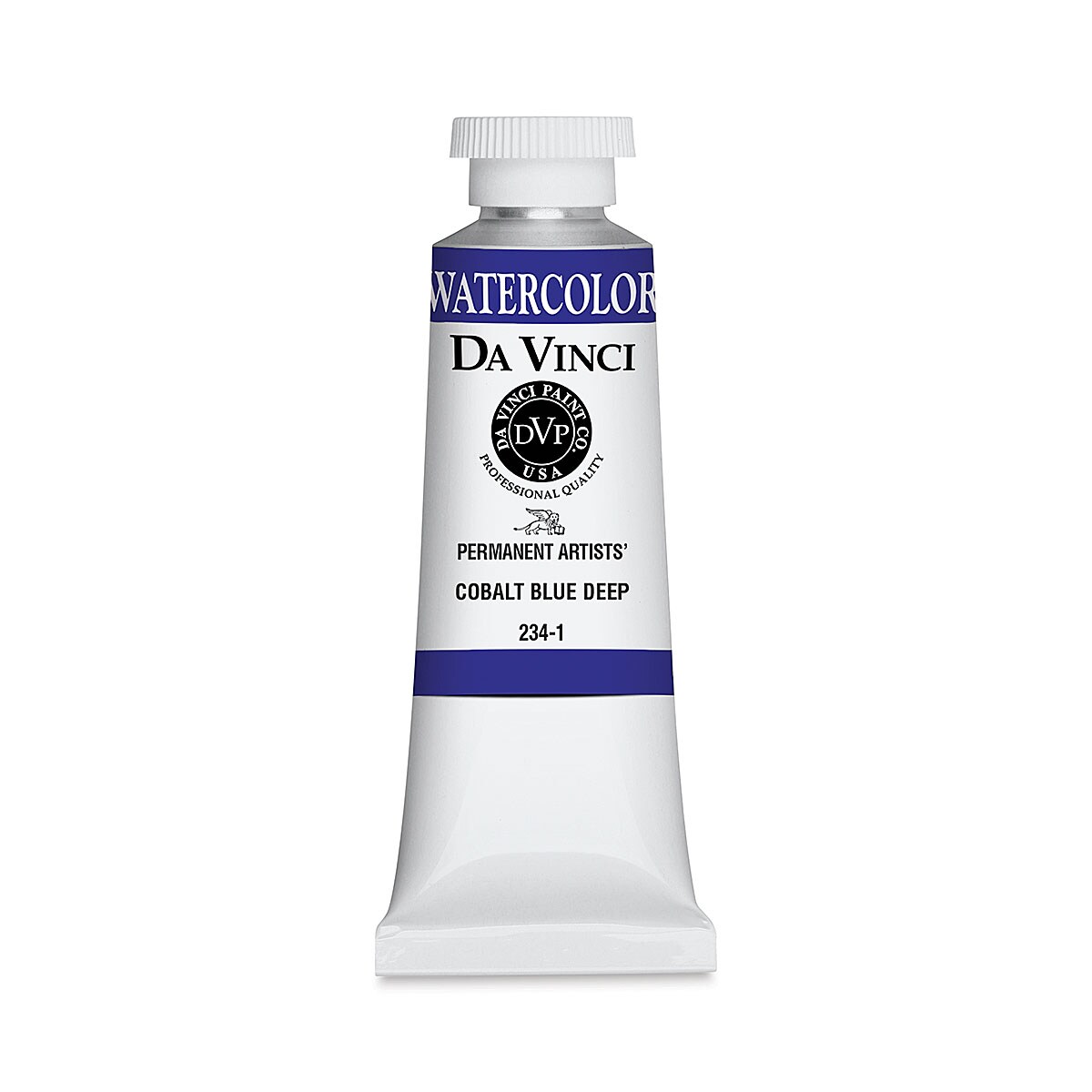 Da Vinci Artists&#x27; Permanent Watercolor - Cobalt Blue Deep, 37 ml tube