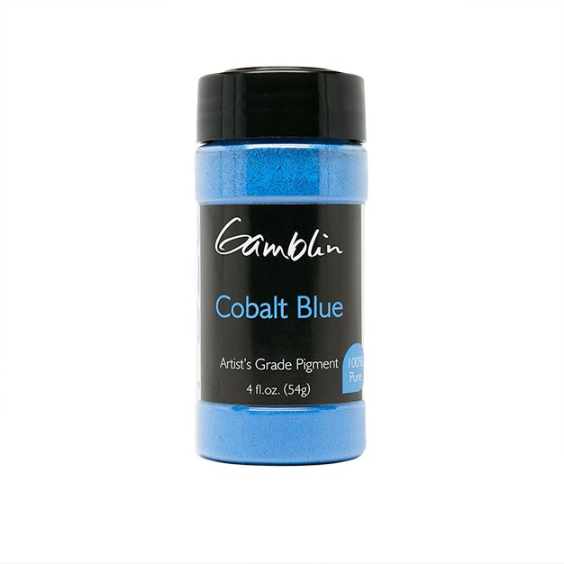 Gamblin Artist&#x27;s Color Dry Pigment, 4 oz., Cobalt Blue