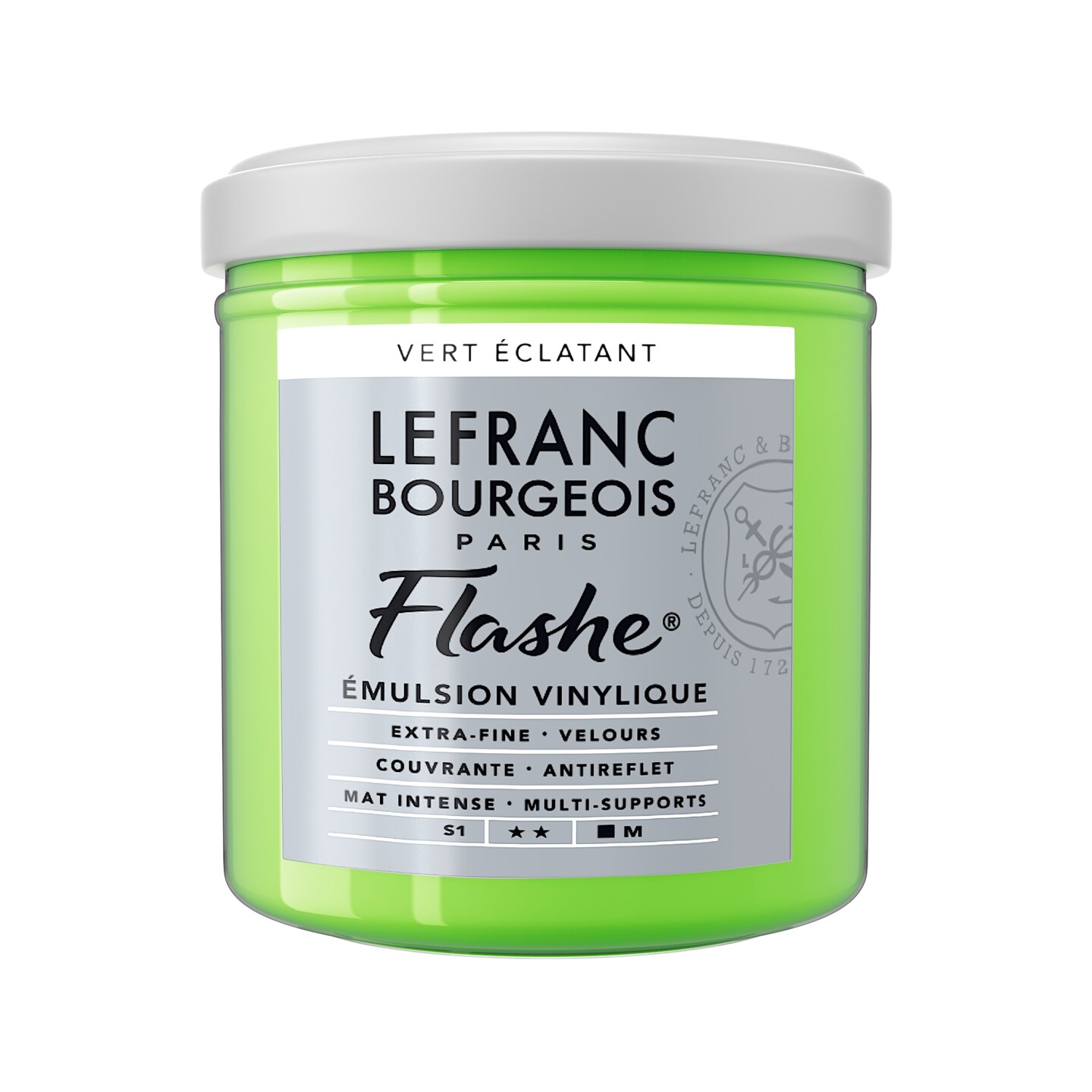 Lefranc & Bourgeois Flashe Matte Artist's Color, 125ml, Water Green 